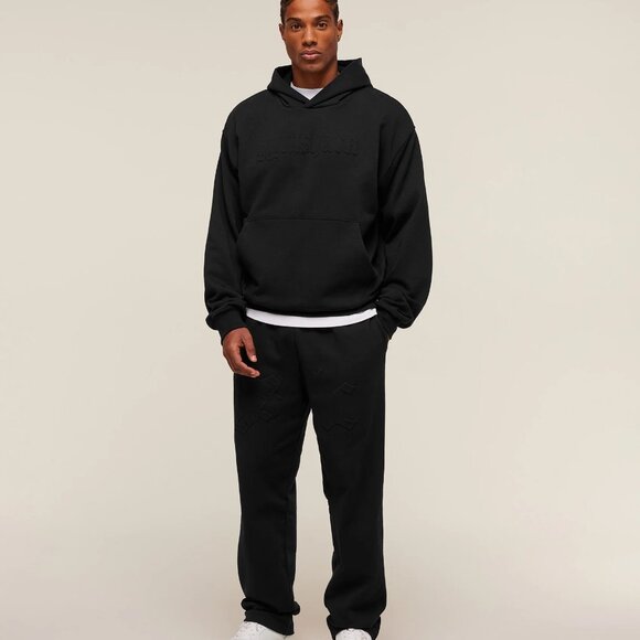 Gymshark Embossed Boxy Hoodie - Men's - Picture 3 of 5